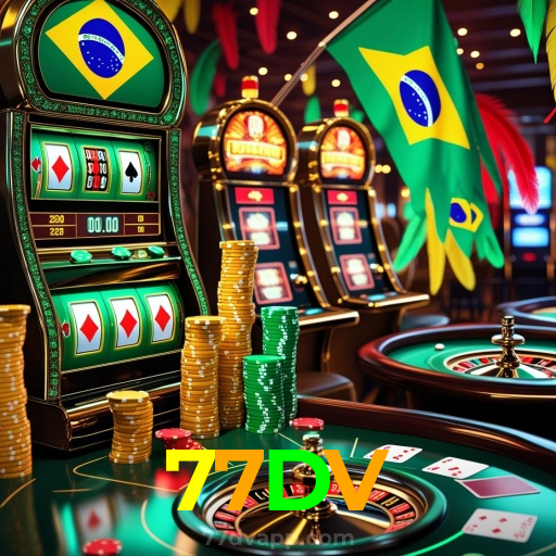 77DV:Aposte no futebol, jogue poker e conquiste vitórias épicas!