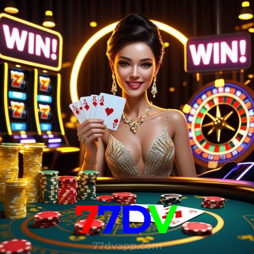 77DV:Onde a diversão e a sorte se encontram: poker, roleta e futebol online!