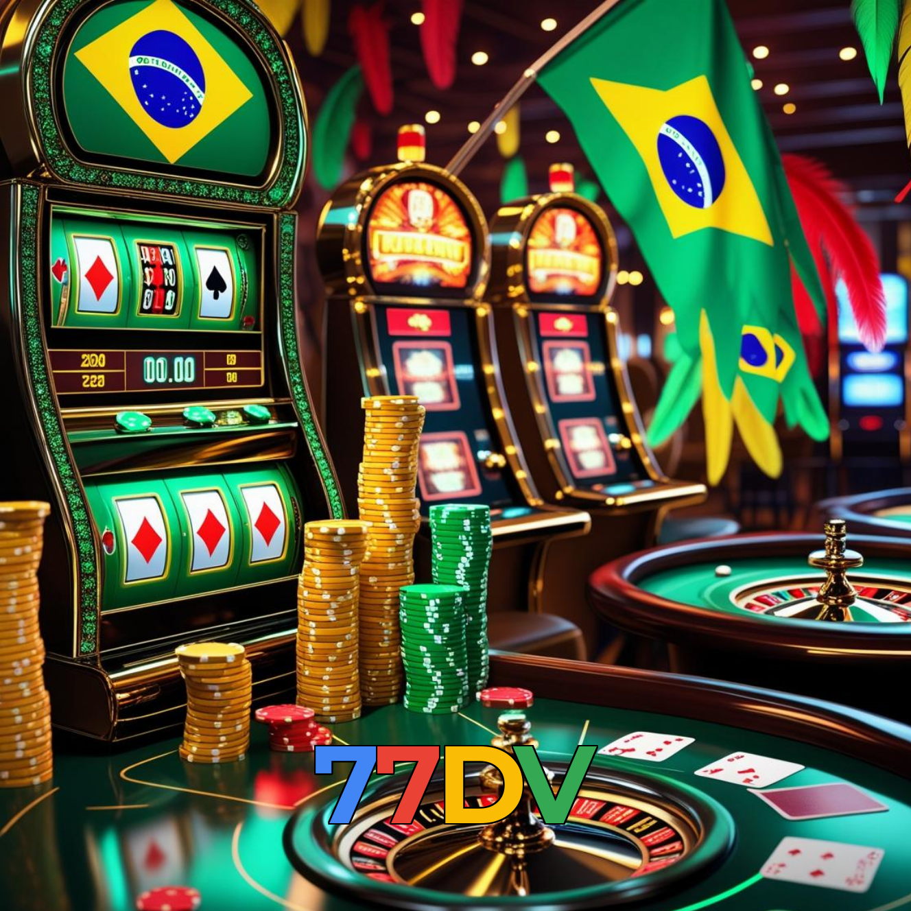 77DV：Aposte no futebol e conquiste prêmios em blackjack e roleta!