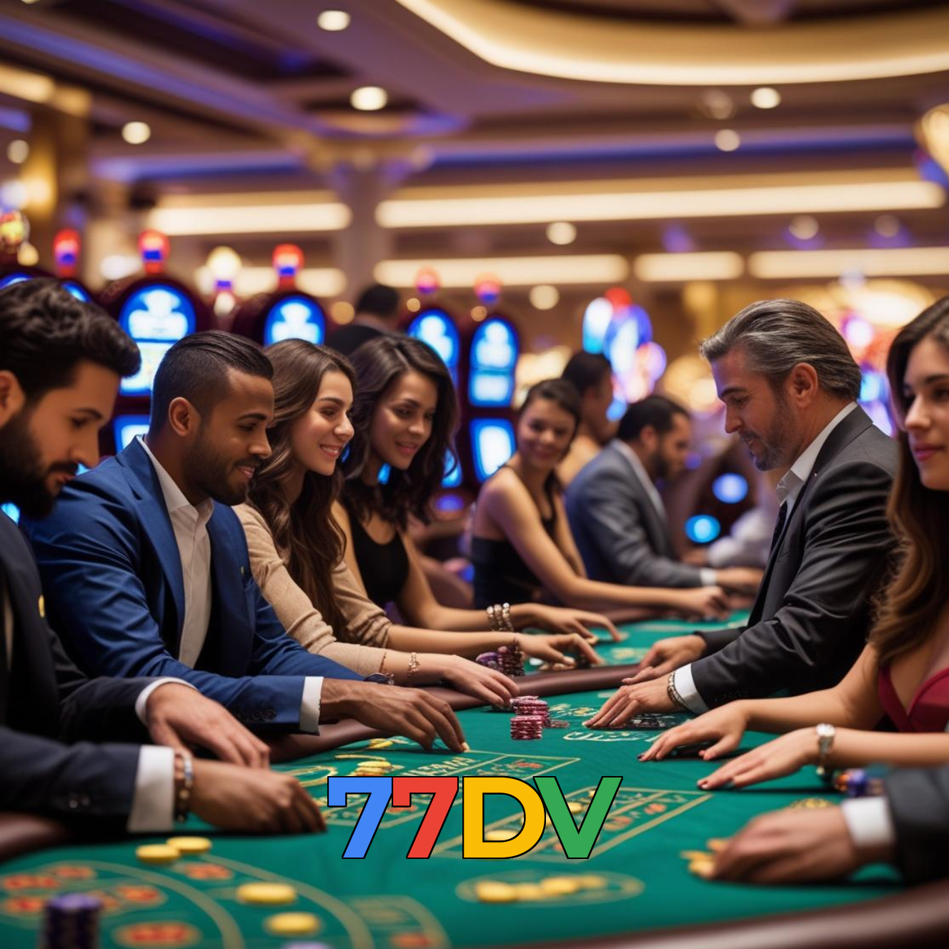 77DV：Desafie suas habilidades no poker online e vença os adversários!