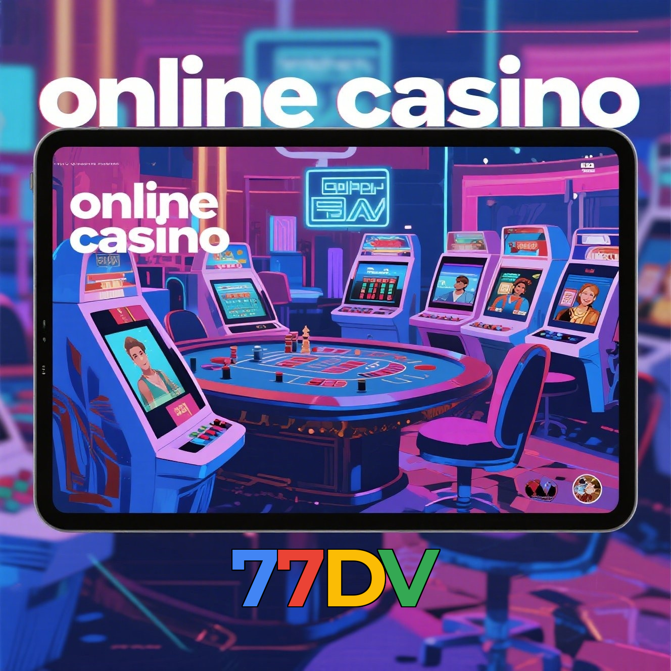 77DV：Apostas ao vivo no futebol e prêmios em blackjack e roleta!