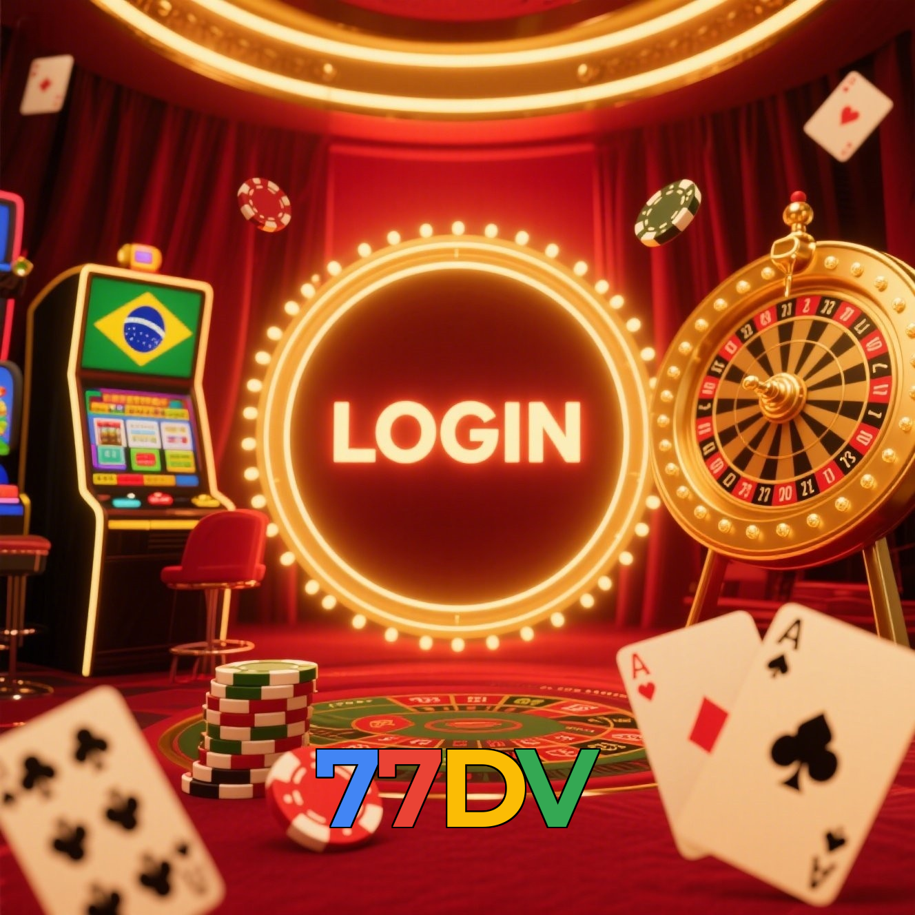 77DV：Jogue slots, poker e aposte no futebol online para grandes prêmios!