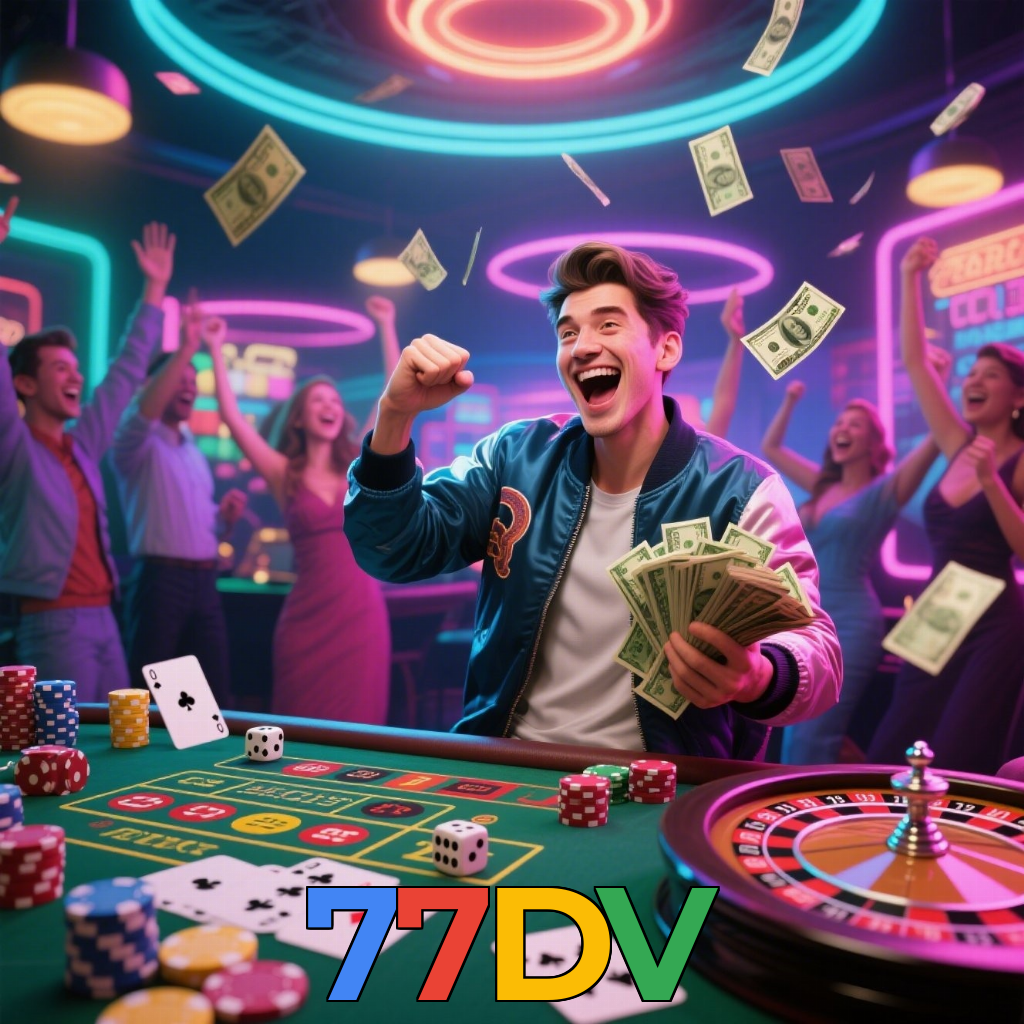 77DV：Diversão garantida com blackjack, roleta e apostas ao vivo no futebol!