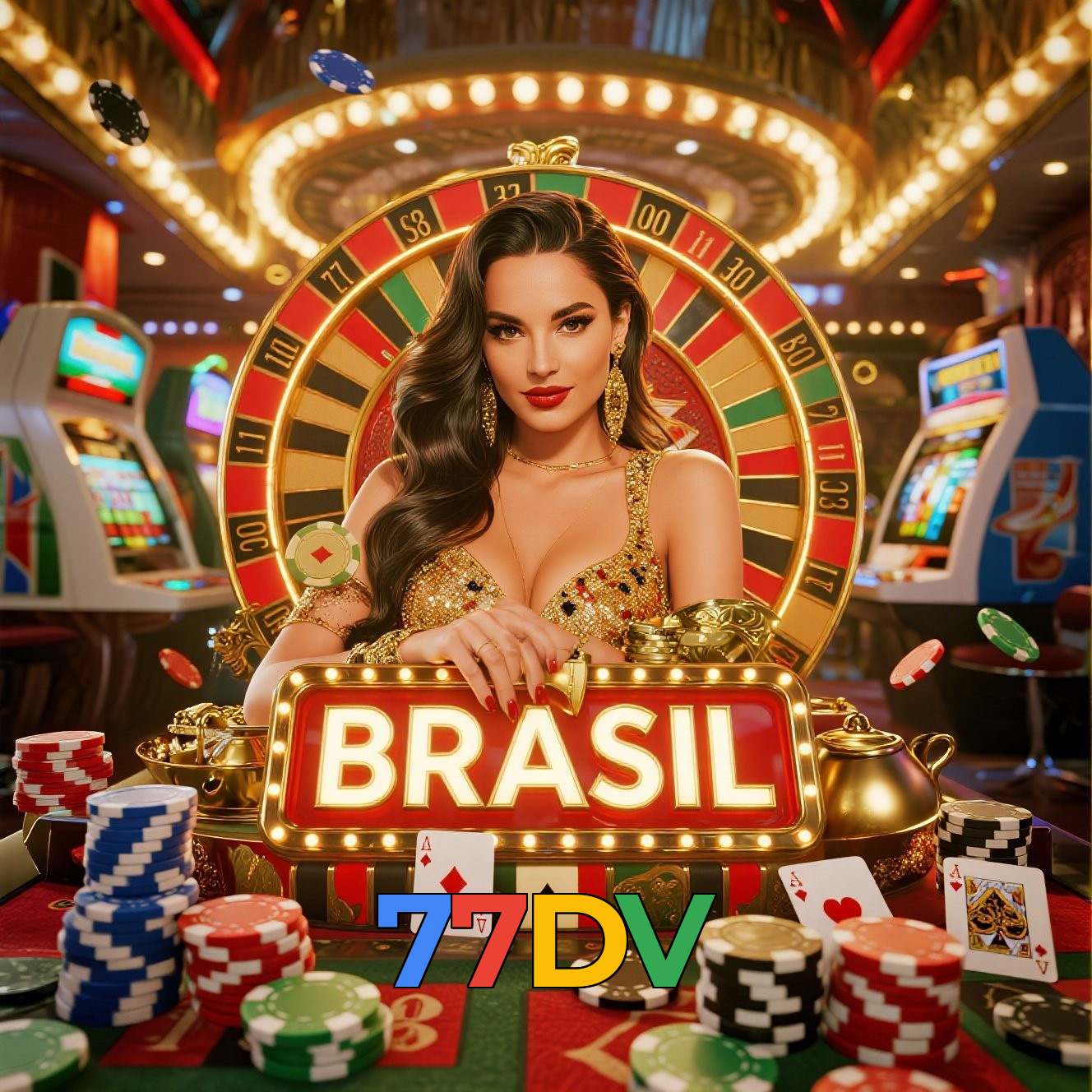 77DV：A sorte está no seu lado nas nossas roletas! Aposte agora!