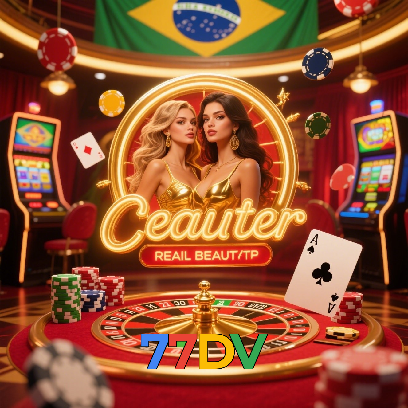 77DV：Vença no blackjack e conquiste grandes prêmios!