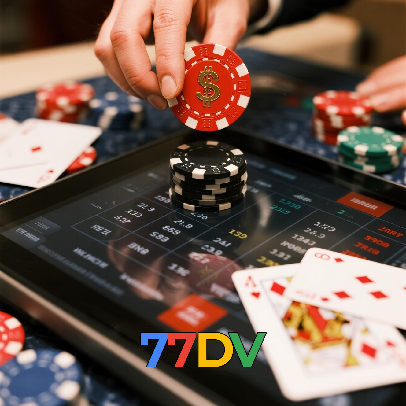 77DV：Aposte no futebol e ganhe em roleta e blackjack no nosso cassino!