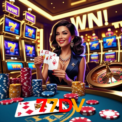 77DV:Aposte nas mesas de poker e ganhe vitórias épicas!