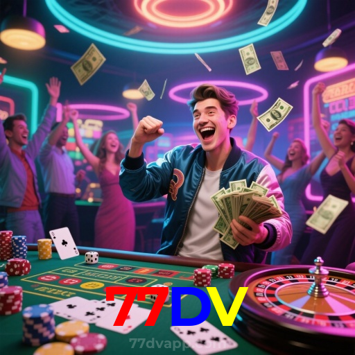 77DV：Jogue slots, aposte no futebol e vença em grandes mesas de poker!