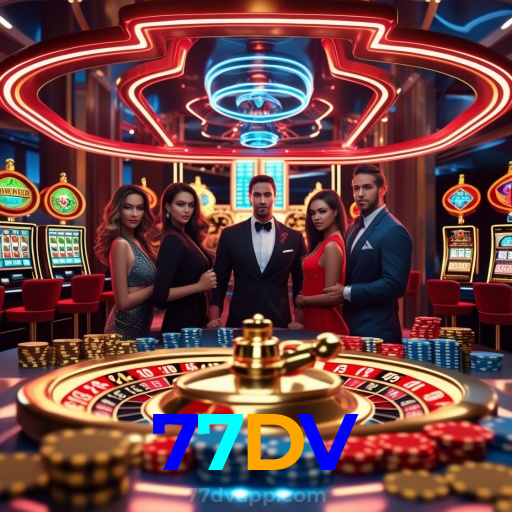77DV:Onde a diversão e a sorte se encontram: poker, roleta e futebol online!