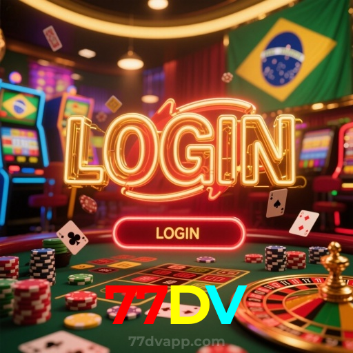 77DV:Mostre sua habilidade nas mesas de poker e vença os adversários!
