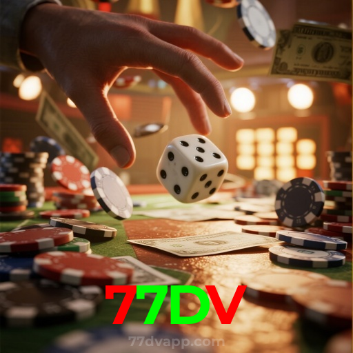 77DV:Mostre sua habilidade nas mesas de poker e vença os adversários!